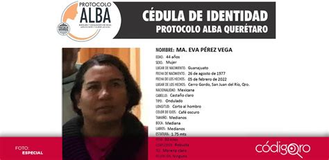 Fge Activa Protocolo Alba Para Localizar A Ma Eva Pérez Vega Códigoqro