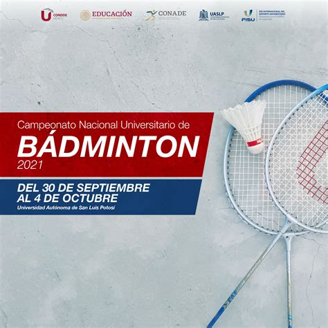 Campeonato Nacional Universitario De B Dminton Condde