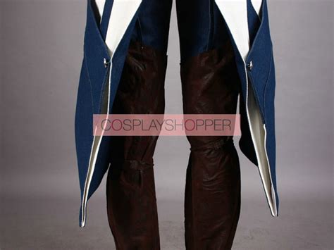 White Deluxe Assassins Creed Iii Connor Kenway Cosplay Ac3 Costume For Sale