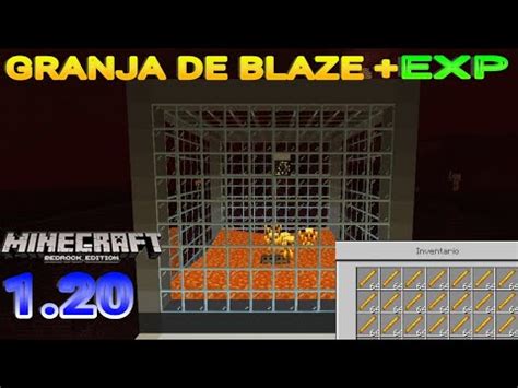 Guia Hize Una Granja De Blaze Y De Mucha Experiencia Muy F Cil Para