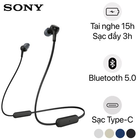 So S Nh Tai Nghe Bluetooth Sony Wi Xb V Tai Nghe Bluetooth Sony Wi C