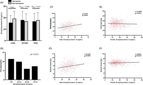 Correlation Between Serum 25‐hydroxyvitamin D And Muscle Parameters