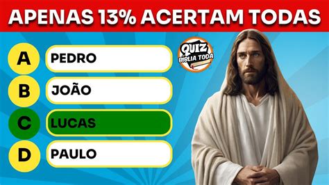 10 PERGUNTAS BÍBLICAS DE NÍVEL FÁCIL MÉDIO E DIFÍCIL QUIZ BÍBLICO