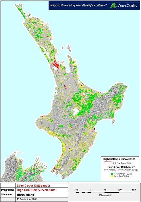 Nz Farm Forestry Maps Locations Of Small Forests