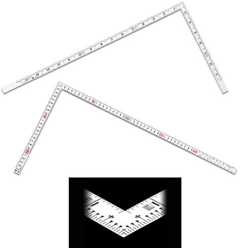 【楽天市場】シンワ測定 曲尺同厚 ホワイト 1尺6寸50cm 併用目盛 名作 11107：ケンチクボーイ