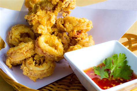 Easy Thai Style Fried Calamari Recipe