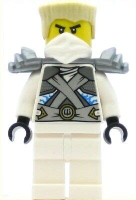 Lego Ninjago Minifigure Zane Titanium Ninja Genuine Ebay