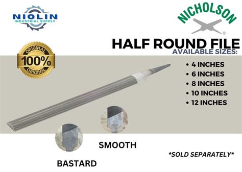 Original Nicholson Half Round File Lazada Ph