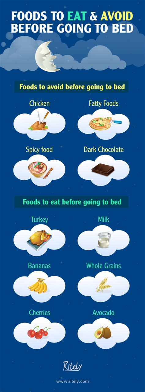 What Foods Are Good To Eat Before Bed