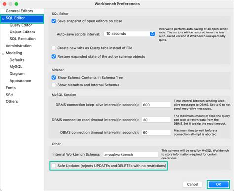 Mysql の Safe Updates モードを無効化する方法 Mysql の基礎 Mysql 入門