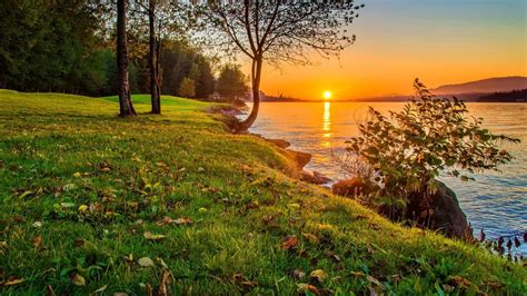 Sfondi Luce Del Sole Paesaggio Tramonto Lago Natura Puntellare