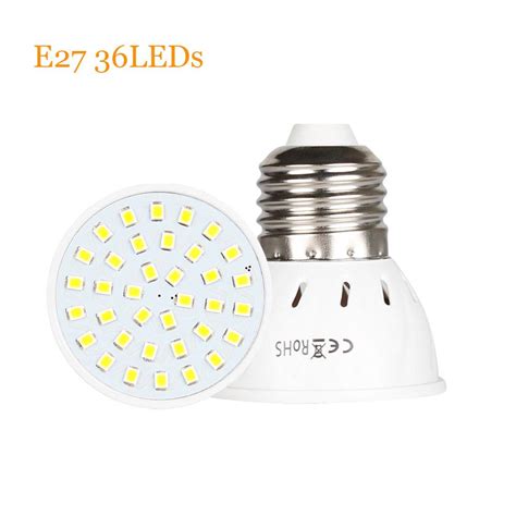 Buy Ranpo 6pcs Led Bulbs Spotlight 4w 6w 8w Mr16 Gu10 E27 2835 Smd Ac