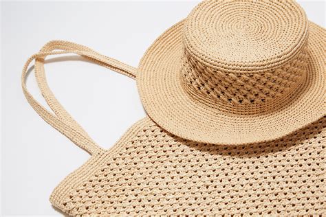 Crochet Raffia Straw Sun Hat Pattern Etsy Australia