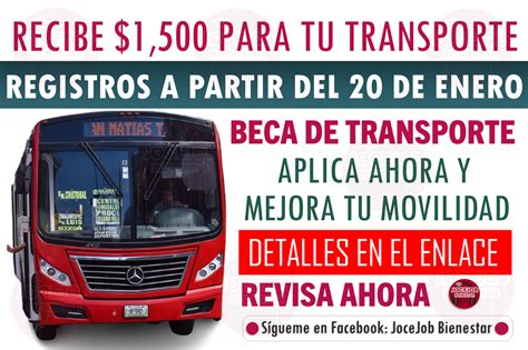 Registro Para La Beca De Transporte En Cdmx Bimestrales Para