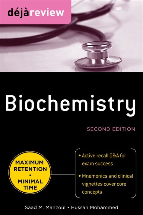 Deja Review Biochemistry Saad Manzoul Boeken Bol