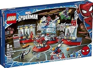 Lego Kit De Construcci N Marvel Spider Man Ataque A La Guarida