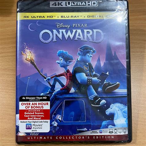 Onward 4k Ultra Hd Blu Ray Hobbies And Toys Music And Media Cds And Dvds