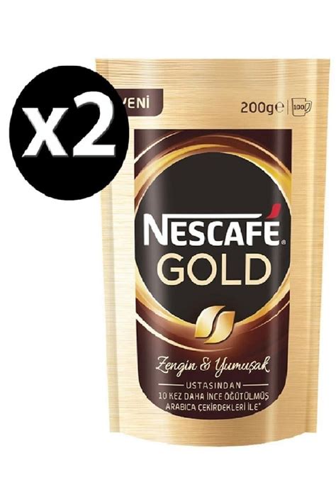 Nescafe Gold Yumuşak Içim 200 gr X 2 Adet Fiyatı Yorumları Trendyol