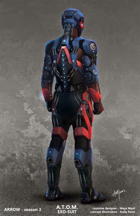 Power Of The Atom Costume Revealed In Arrow Concept Art By Andy