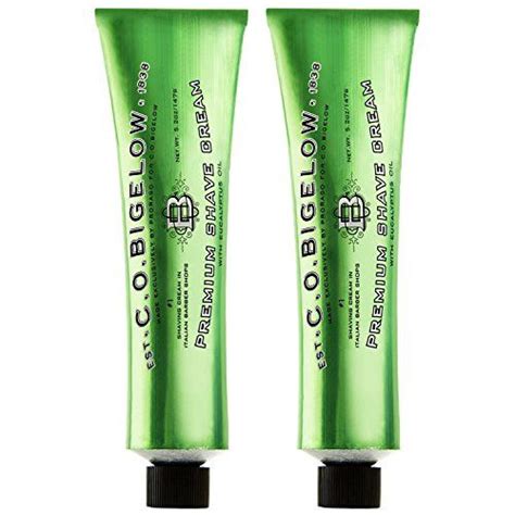 C O Bigelow Premium Shave Cream With Eucalyptus Oil G Oz Pack