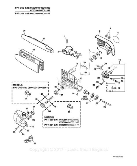 Echo Ppt S N Parts Diagram For Gear Case Auto