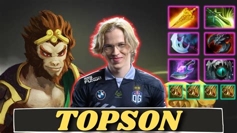 Topson Monkey King Midlane Signature Hero Topson Grandmaster Tier