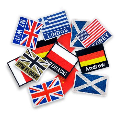 Country Flag Patches With Names Informacionpublicasvetgobgt