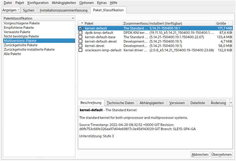 SLES 15 SP5 Verwaltungshandbuch Installieren Von Mehreren Kernel