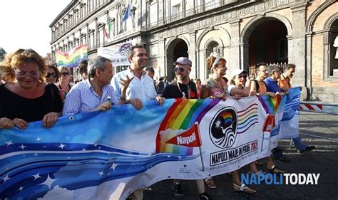 Gay Pride A Napoli I Volti Tm NewsInfophoto