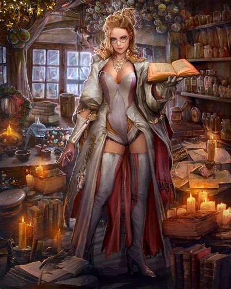 Pablo Fernandez Fantasy Art Women Fantasy Character Design