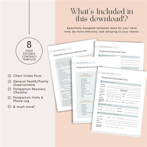 Doula Intake Form Template Web Just Customize The Form To Receive The Info You Need — Then