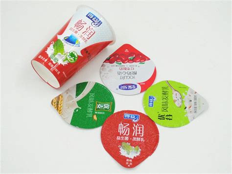 Die Cut Aluminum Yogurt Lids For Yogurt Cup Sealing