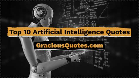 Top 10 Artificial Intelligence Quotes Gracious Quotes YouTube