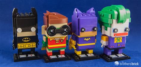 LEGO BrickHeadz DC Characters From The LEGO Batman Movie Review The