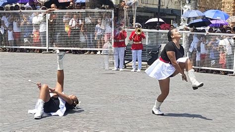 Baluyot Band 70 DOUBLE MAJORETTE EXHIBITION In Balanga City Fiesta 2023