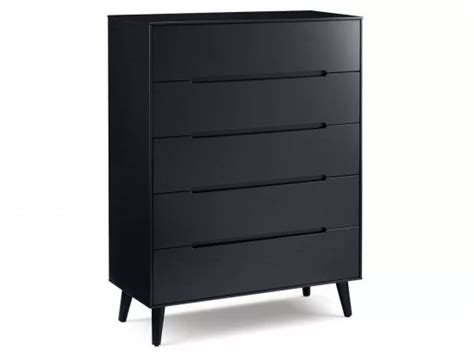 Julian Bowen Alicia Drawer Chest Anthracite At Now To Bed