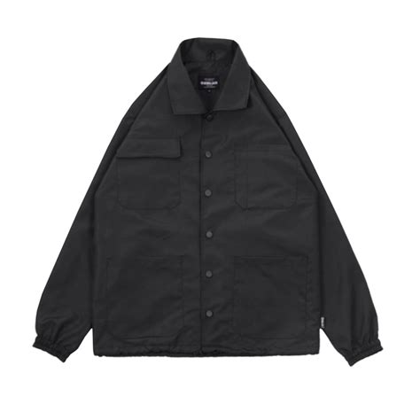 Jual Dobujack Coach Jacket Necro Black Shopee Indonesia