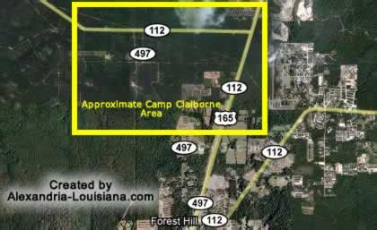 Camp Claiborne Louisiana WWII Army Camp near Alexandria Louisiana ...