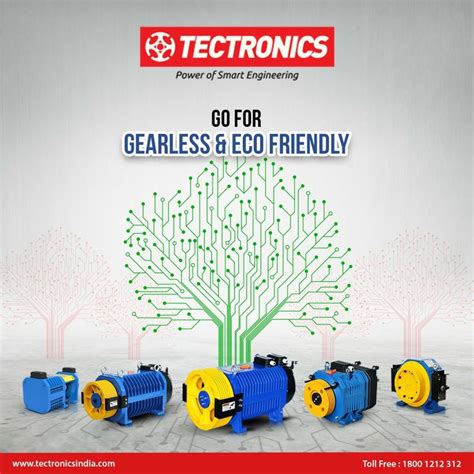 gearless  eco friendly elevator machines