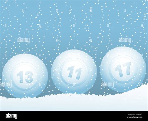 Lottery Snow Banque De Photographies Et Dimages Haute R Solution Alamy