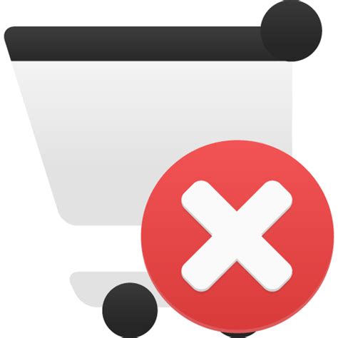 Shopping Cart Remove Icon Flatastic 4 Iconpack Custom Icon Design