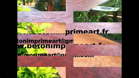 Beton Imprime Barret 16300 France Betonimprimeart Fr YouTube