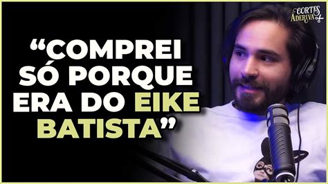 O INVESTIMENTO QUE F DEU ARTHUR PETRY À Deriva Cortes YouTube