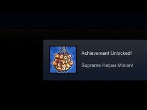 How To Get Supreme Helper Minion Terraria Achievement Journey Mode