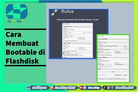 Cara Membuat Bootable Di Flashdisk ZONA HIDUP