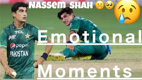 Naseem Shah Emotional Movement Cricket Lover Cricket Love