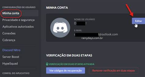 Como Excluir Conta Do Discord Permanentemente Rainy Days BR