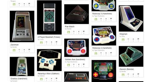 Handheld History Collection I Pi Bei Giochi Portatili Degli Anni