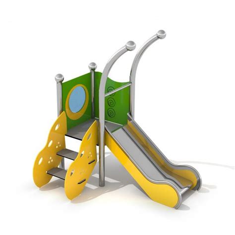 Upright Slide LIMAKO INFANO 2 Inter System For Playground