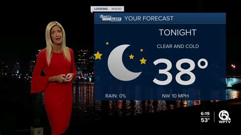 Wptv First Alert Weather Forecast Saturday Evening Jan 14 2023